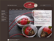 Tablet Screenshot of gold-gourmet.com